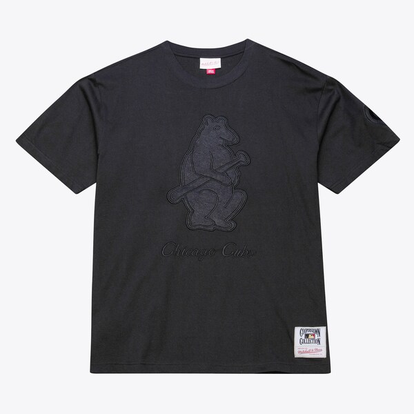 Chicago Cubs Black Phantom T-Shirt