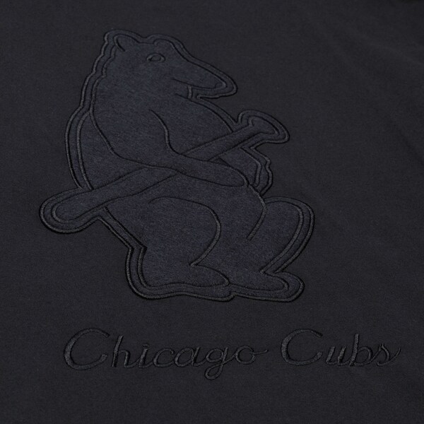 Chicago Cubs Black Phantom T-Shirt