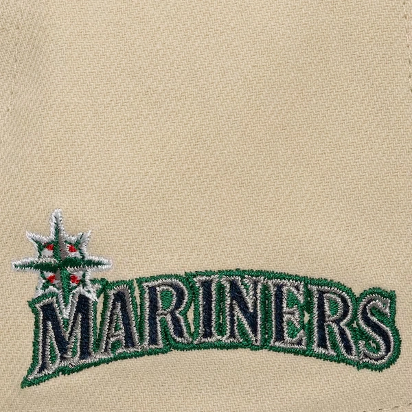 Ichiro Suzuki Seattle Mariners Cream/Teal Cooperstown Freeze Frame Pro Crown Snapback Hat