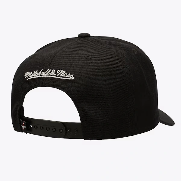 Los Angeles Dodgers Black Chrome Pro Pinch Snapback Hat