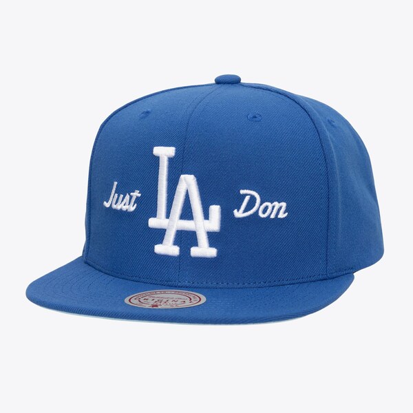 Los Angeles Dodgers Royal M&N x Just Don Mainline Snapback Hat