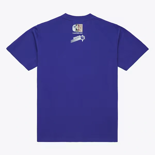 Phoenix Suns Purple M&N x BAPE T-Shirt