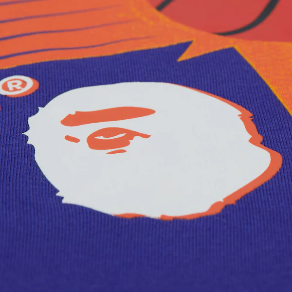 Phoenix Suns Purple M&N x BAPE T-Shirt