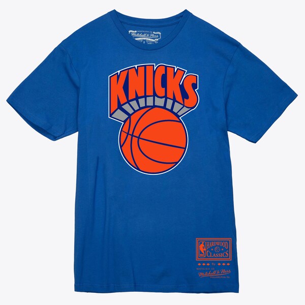 New York Knicks Blue Team Logo T-Shirt