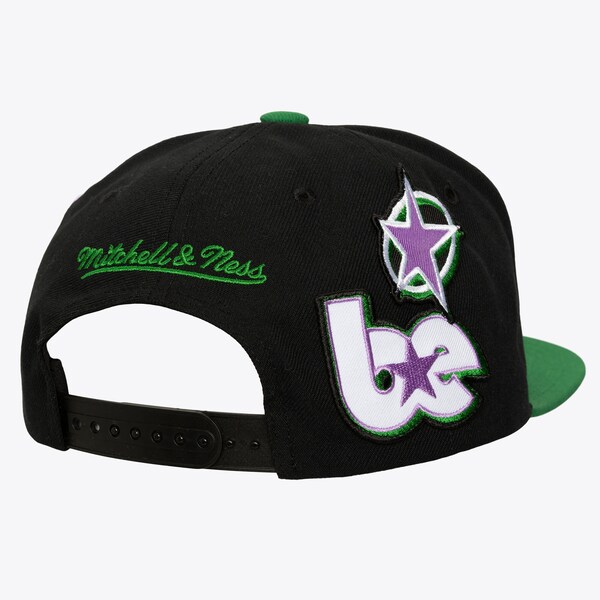 Boston Celtics Black/Kelly Green Billie Eilish Patch Snapback Hat