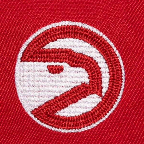 Atlanta Hawks Red Hardwood Classics Chain Gang Pro Crown Snapback Hat 4 Atlanta Hawks Red Hardwood Classics Chain Gang Pro Crown Snapback Hat