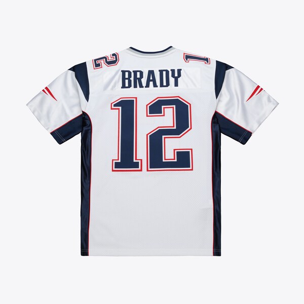 Tom Brady New England Patriots White 2000 Authentic Jersey 3 Tom Brady New England Patriots White 2000 Authentic Jersey