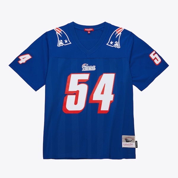 Women's Tedy Bruschi New England Patriots 1996 Royal Legacy Jersey