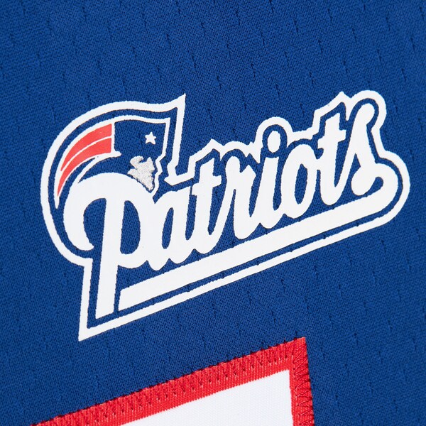 Women's Tedy Bruschi New England Patriots 1996 Royal Legacy Jersey 5 Women's Tedy Bruschi New England Patriots 1996 Royal Legacy Jersey