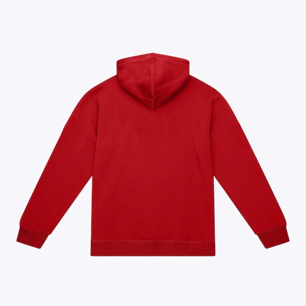 Buffalo Bills Red Distressed Pullover Hoodie