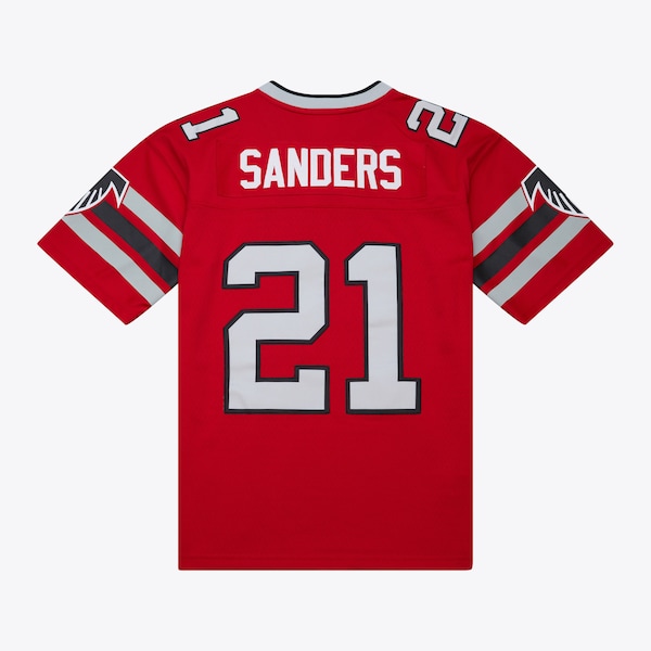 Youth Deion Sanders Atlanta Falcons 1989 Red Legacy Jersey 3 Youth Deion Sanders Atlanta Falcons 1989 Red Legacy Jersey