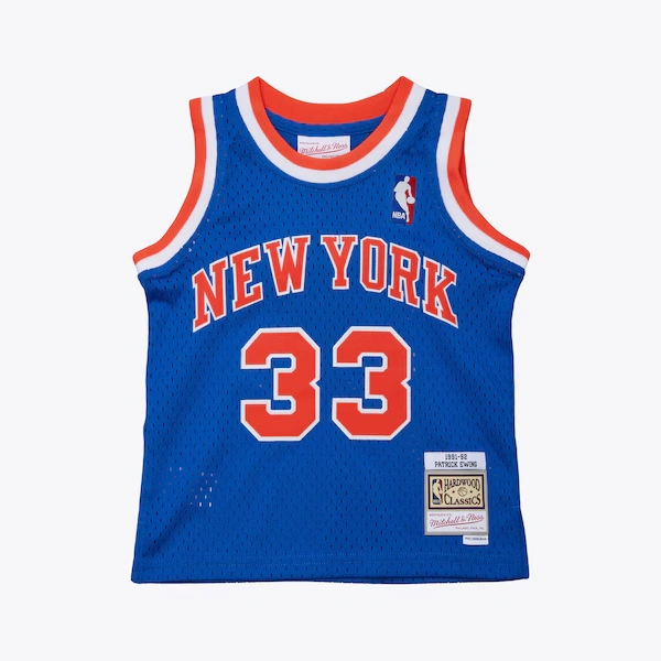 Newborn & Infant Patrick Ewing New York Knicks 1991-92 Blue Swingman Jersey