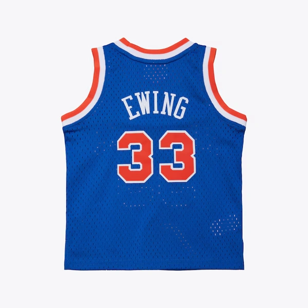 Newborn & Infant Patrick Ewing New York Knicks 1991-92 Blue Swingman Jersey