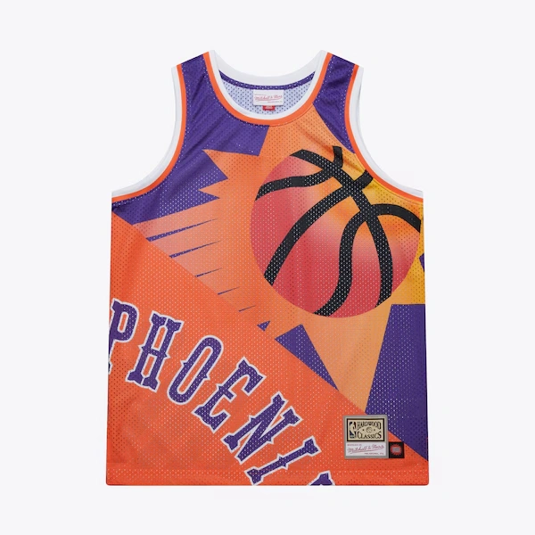 Youth Phoenix Suns Purple Big Face 5.0 Fashion Jersey