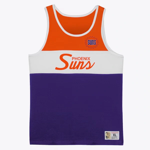 Youth Phoenix Suns Purple Hardwood Classics Special Script Tank Top