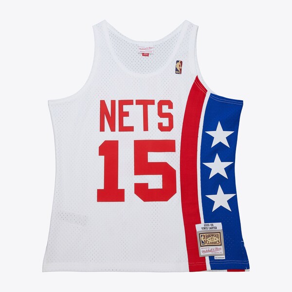 Vince Carter New Jersey Nets 2005-06 White Swingman Jersey