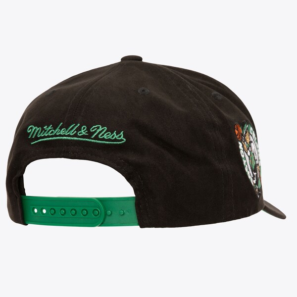 Boston Celtics Black Suede Pro Adjustable Hat