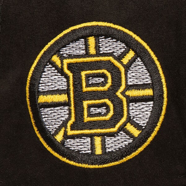 Boston Bruins Black Suede Pro Adjustable Hat 4 Boston Bruins Black Suede Pro Adjustable Hat