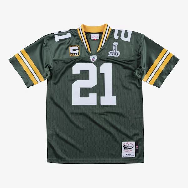 Charles Woodson Green Bay Packers Green 2010 Authentic Jersey