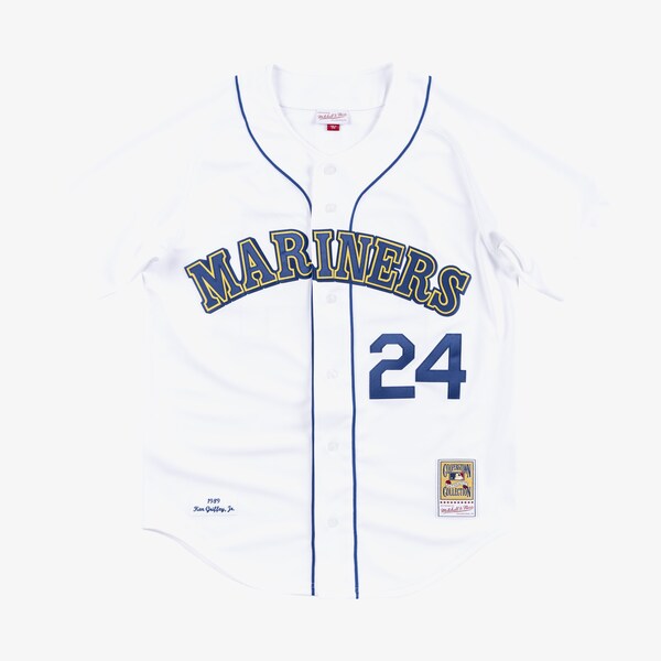 Ken Griffey Jr. Seattle Mariners 1989 White Authentic Player Jersey