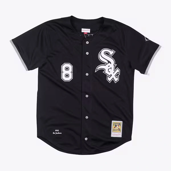 Bo Jackson Chicago White Sox 1993 Black Authentic Jersey