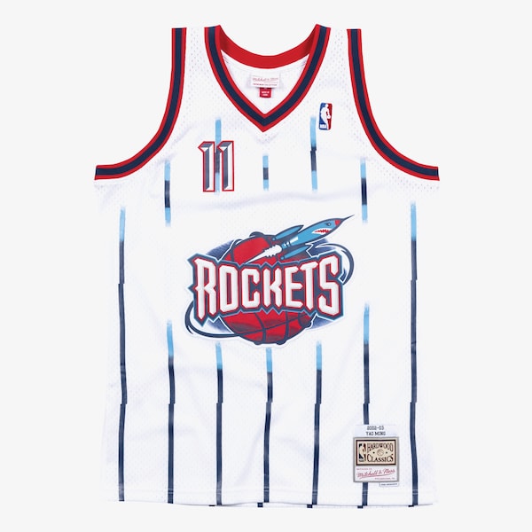 Yao Ming Houston Rockets 2002-03 White Swingman Player Jersey