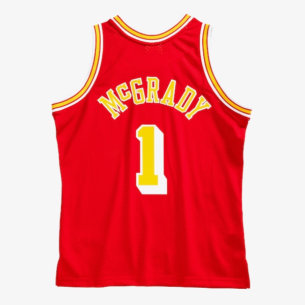 Tracy McGrady Houston Rockets 2004-05 Red Swingman Player Jersey 3 Tracy McGrady Houston Rockets 2004-05 Red Swingman Player Jersey