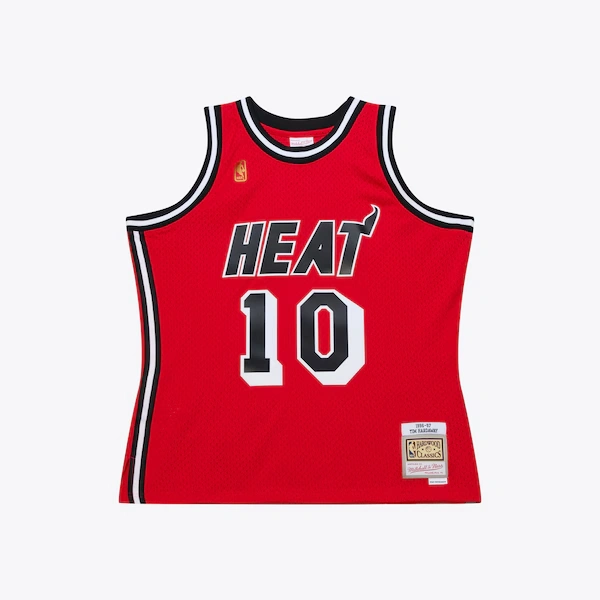 Tim Hardaway Miami Heat 1996-97 Red Swingman Jersey