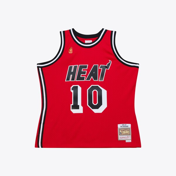 Tim Hardaway Miami Heat 1996-97 Red Swingman Jersey
