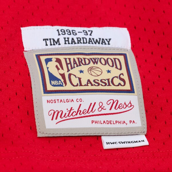 Tim Hardaway Miami Heat 1996-97 Red Swingman Jersey 7 Tim Hardaway Miami Heat 1996-97 Red Swingman Jersey