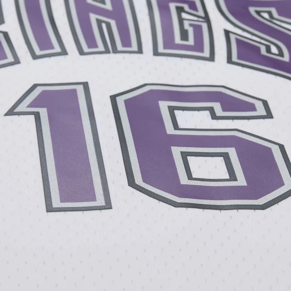 Peja Stojakovic Sacramento Kings 2001-02 White Swingman Jersey