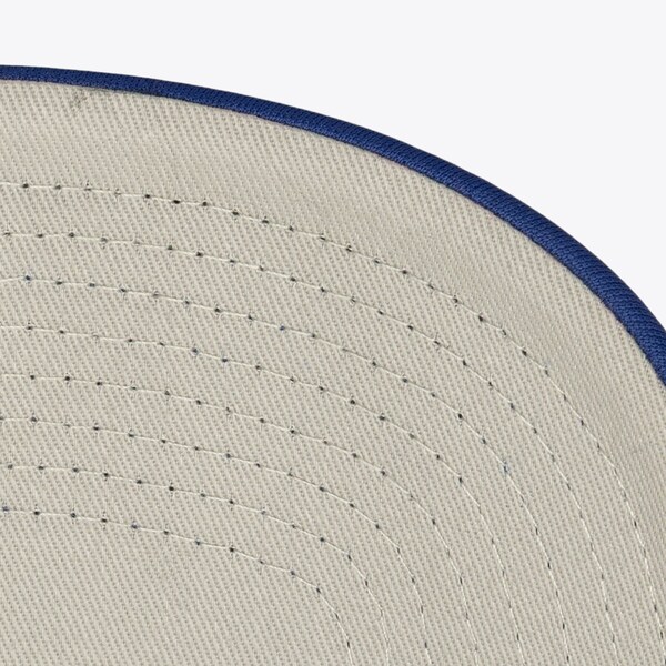 Women's Los Angeles Dodgers Cream Cooperstown Block Trucker Adjustable Hat