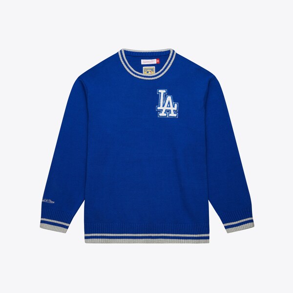 Los Angeles Dodgers Royal Cooperstown Throwback Sweater
