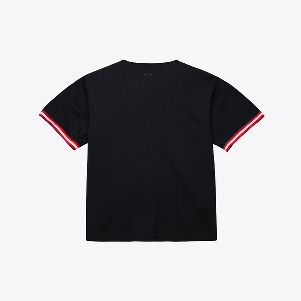 Detroit Red Wings Black On The Clock Full-Button Fashion Jersey