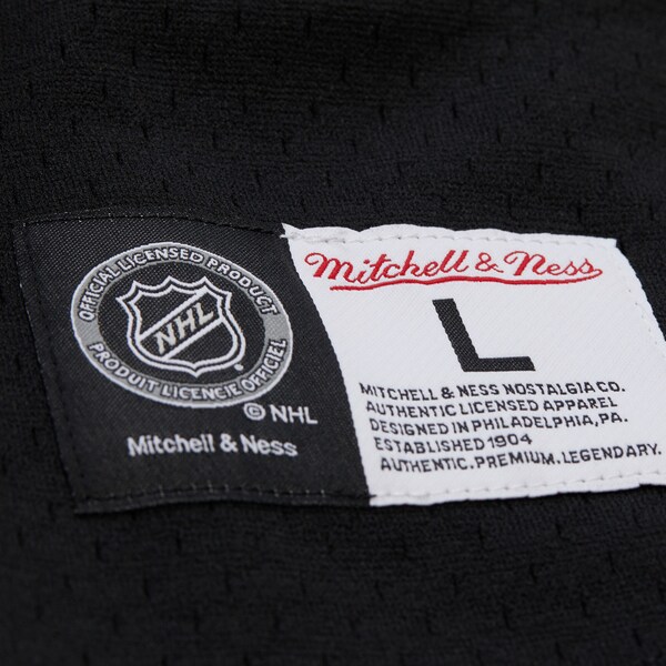 Detroit Red Wings Black On The Clock Full-Button Fashion Jersey