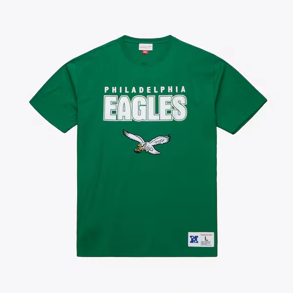 Philadelphia Eagles Kelly Green Throwback Premium T-Shirt