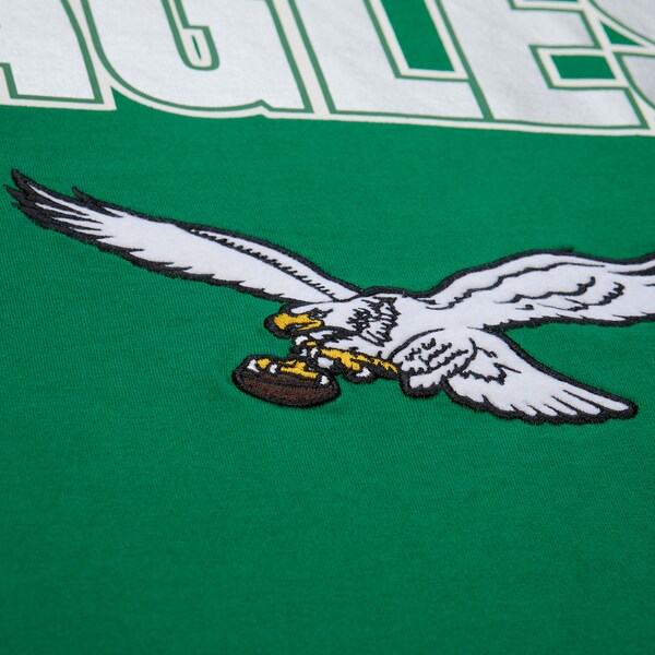 Philadelphia Eagles Kelly Green Throwback Premium T-Shirt 4 Philadelphia Eagles Kelly Green Throwback Premium T-Shirt