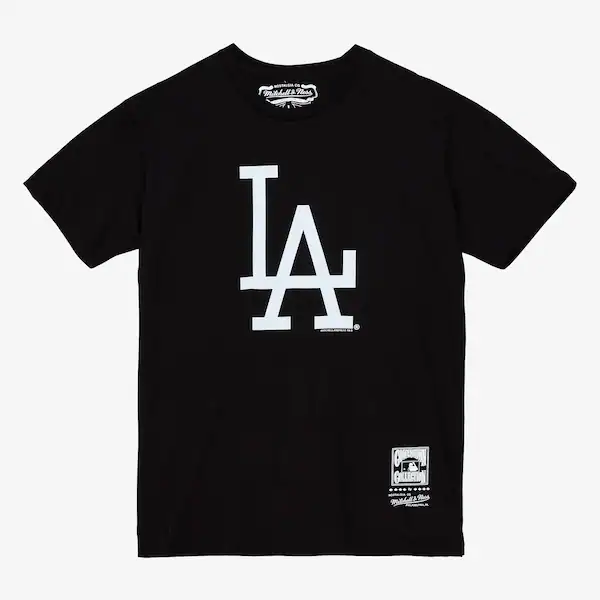 Los Angeles Dodgers Black Multi-Logo T-Shirt