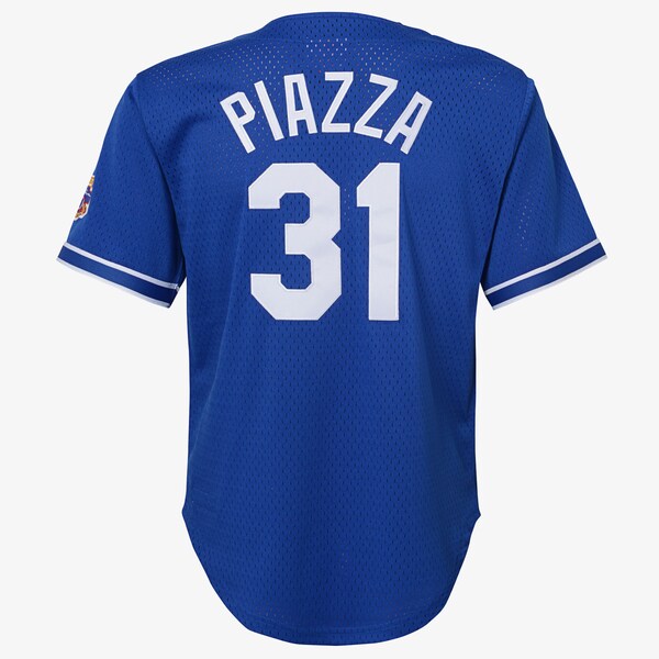 Preschool Mike Piazza Royal Los Angeles Dodgers 1997 Cooperstown Collection Mesh Batting Practice Jersey 3 Preschool Mike Piazza Royal Los Angeles Dodgers 1997 Cooperstown Collection Mesh Batting Practice Jersey