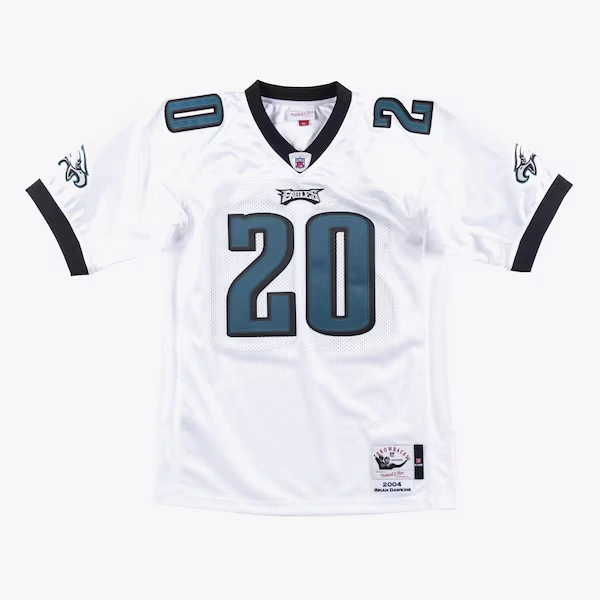 Brian Dawkins Philadelphia Eagles White 2004 Authentic Jersey