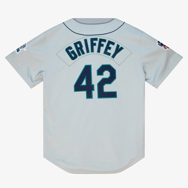 Ken Griffey Jr. Seattle Mariners 1997 Gray Authentic Player Jersey