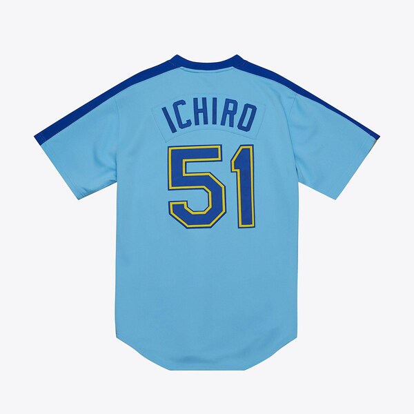 Ichiro Suzuki Seattle Mariners Light Blue 2010 Authentic Jersey