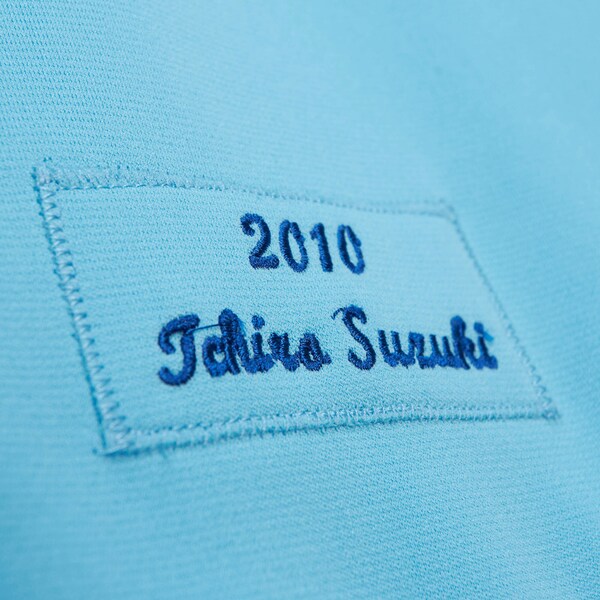 Ichiro Suzuki Seattle Mariners Light Blue 2010 Authentic Jersey