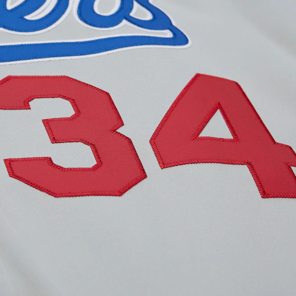 Fernando Valenzuela Los Angeles Dodgers 1980 MLB All-Star Game Gray Road Authentic Jersey 8 Fernando Valenzuela Los Angeles Dodgers 1980 MLB All-Star Game Gray Road Authentic Jersey