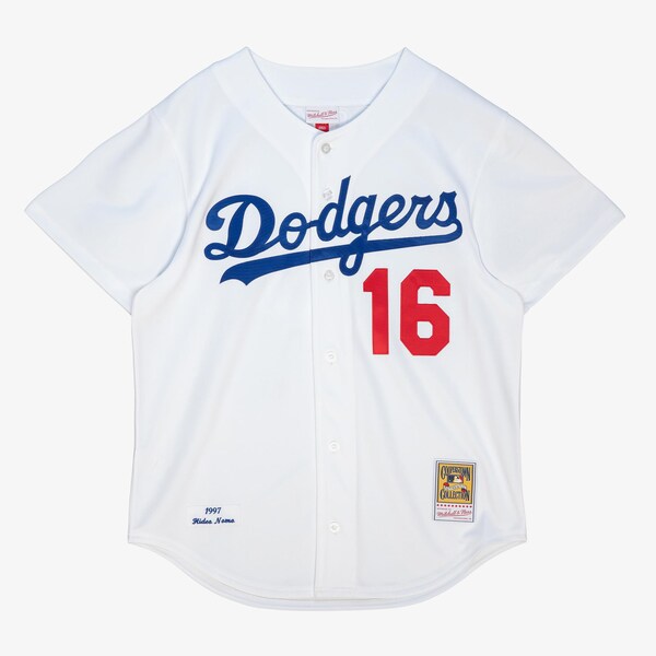 Hideo Nomo Los Angeles Dodgers 1997 White Authentic Player Jersey