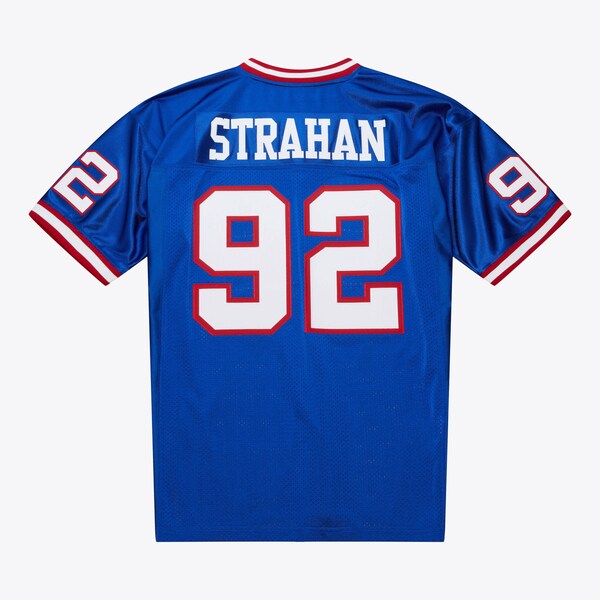 Michael Strahan New York Giants 1993 Royal Authentic Jersey 3 Michael Strahan New York Giants 1993 Royal Authentic Jersey