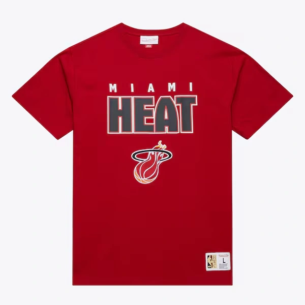 Miami Heat Red Throwback Premium T-Shirt