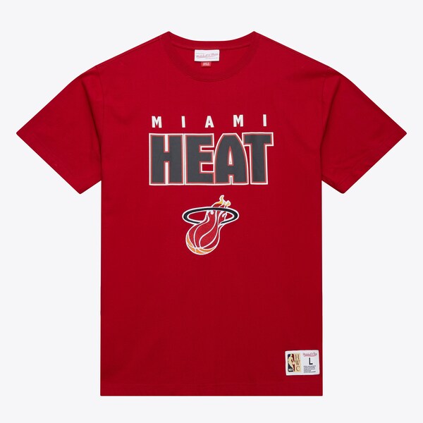 Miami Heat Red Throwback Premium T-Shirt