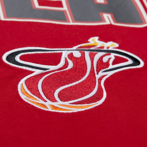 Miami Heat Red Throwback Premium T-Shirt 4 Miami Heat Red Throwback Premium T-Shirt