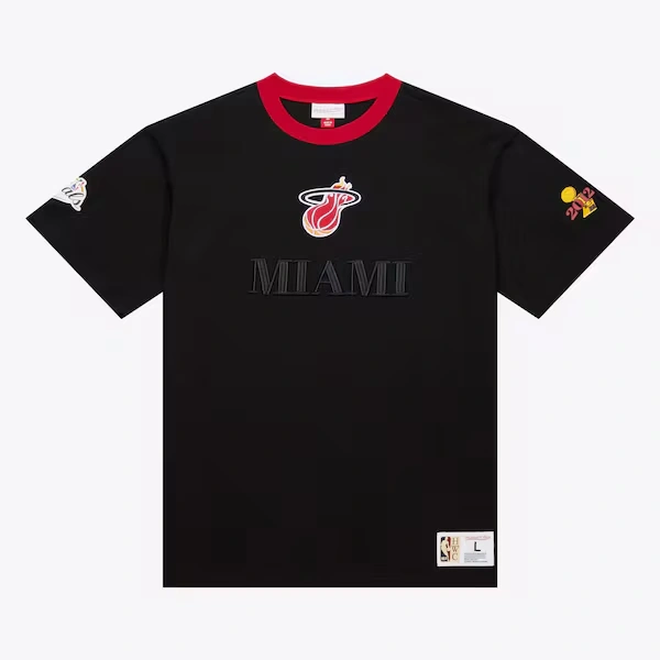 Miami Heat Black Team OG 3.0 Vintage T-Shirt